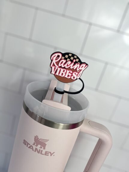 10mm Straw Topper- Racing vibes